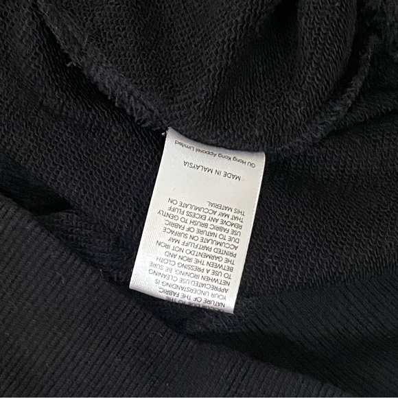 Hello Kitty black women’s cotton lounge casual pullover sweater hoodie  size XL - Picture 9 of 9